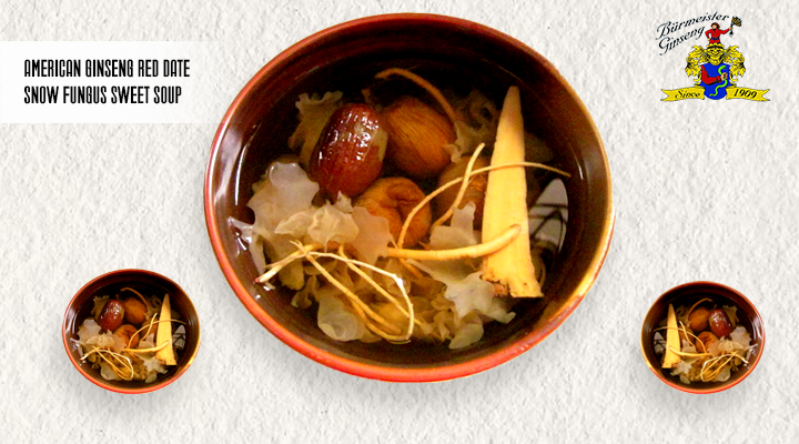 Red Date Snow Fungus Sweet Soup