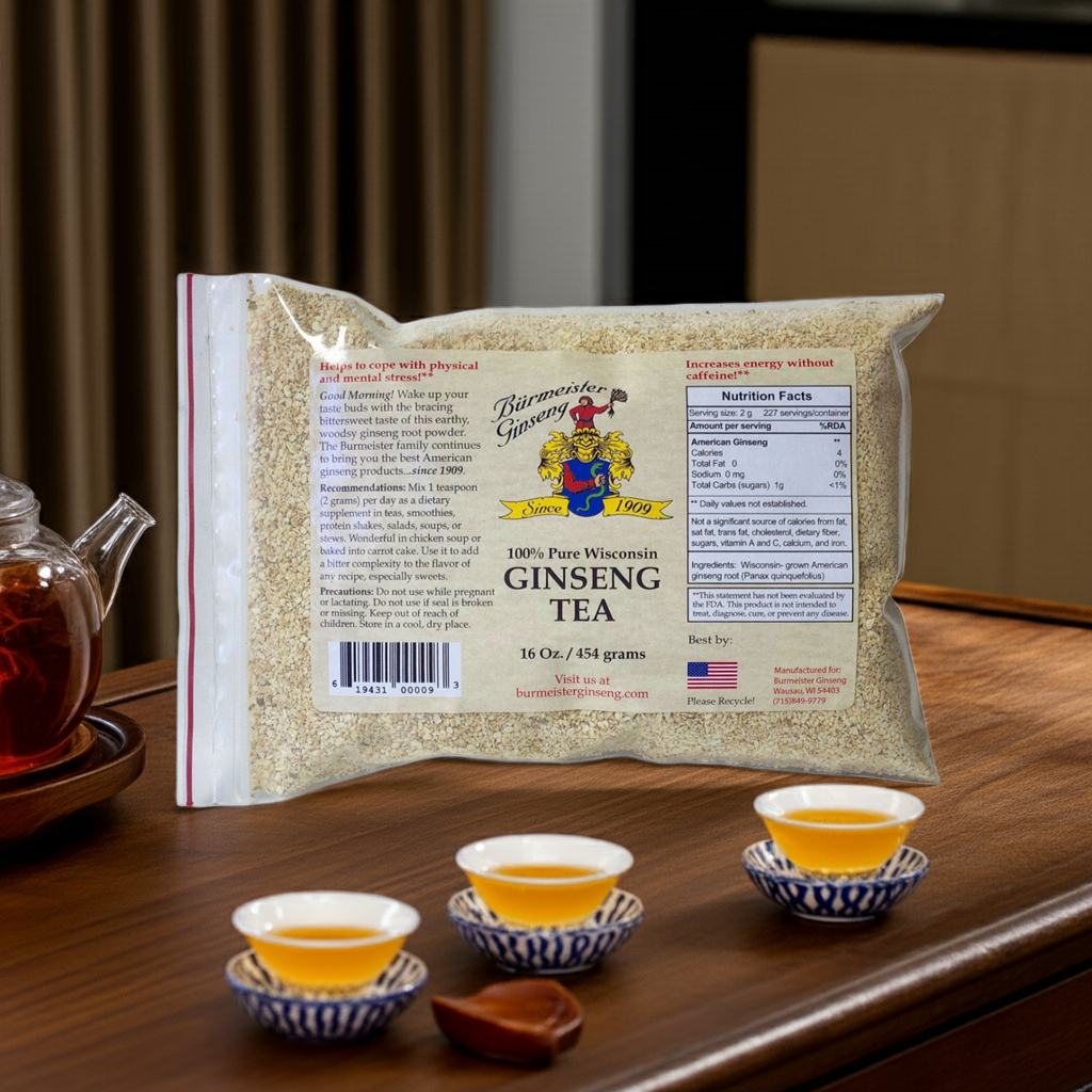 1 lb American Ginseng Loose Tea 茶用西洋参根块 (454 grams)