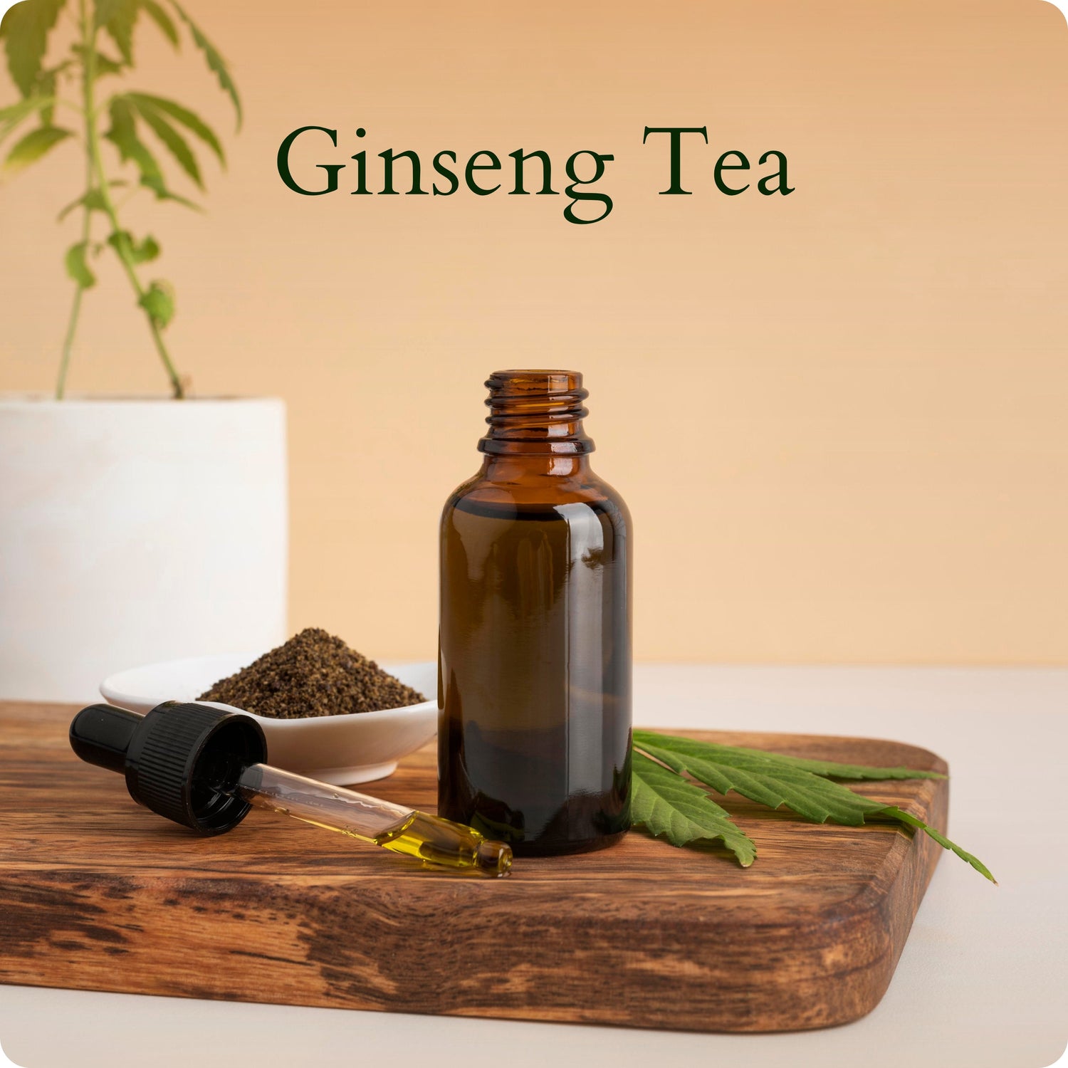 "Diverse collection of premium American ginseng tea products displayed in elegant packaging, featuring various formulations including loose leaf, tea bags, and instant varieties for different brewing preferences and health benefits."