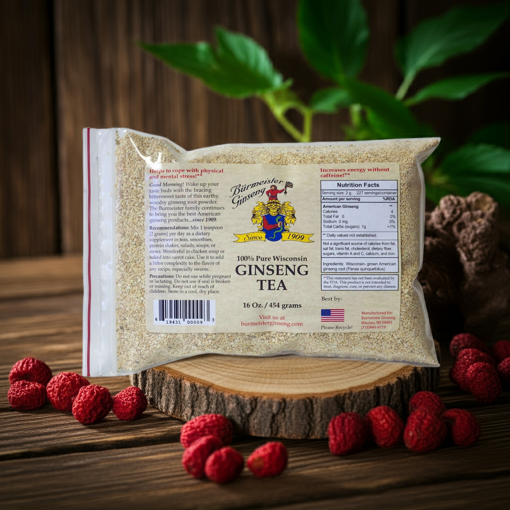 1 lb American Ginseng Loose Tea 茶用西洋参根块 (454 grams)