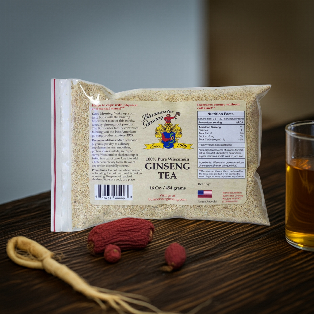 1 lb American Ginseng Loose Tea 茶用西洋参根块 (454 grams)