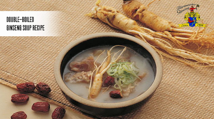 Double-boiled ginseng soup