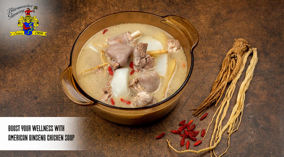 American Ginseng Chicken Soup