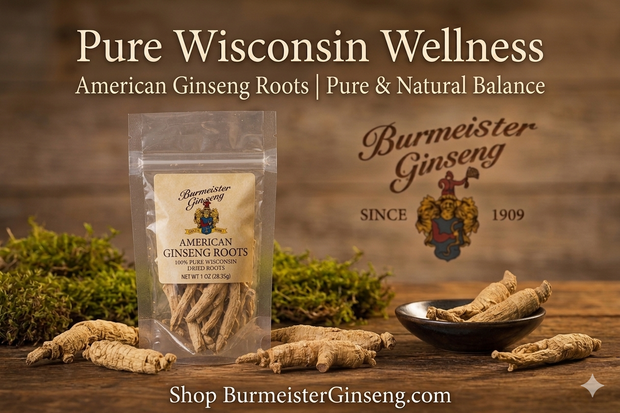 American Ginseng Root 西洋参  1 oz Pack