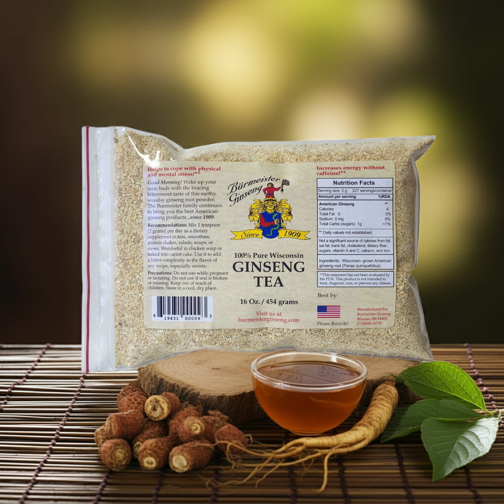 1 lb American Ginseng Loose Tea 茶用西洋参根块 (454 grams)