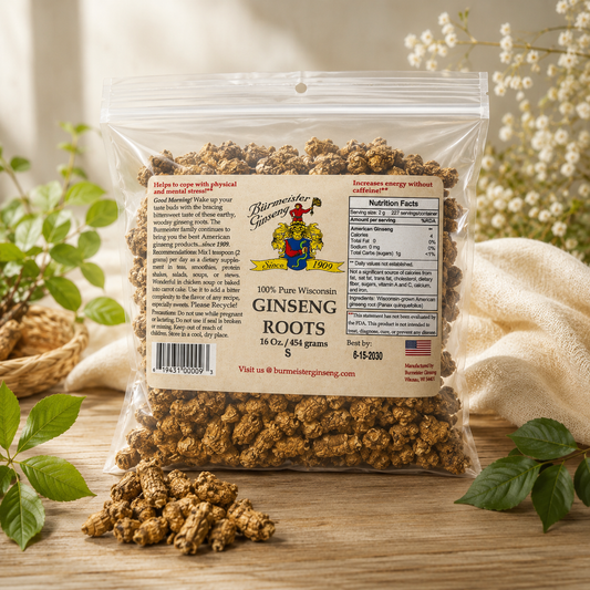 1 lbs Ginseng Root 西洋参、小珍珠根 (454 g) Small