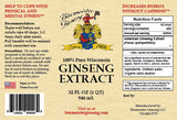American Panax Ginseng Extract — 100% Pure WI-Grown American Ginseng 西洋参, All Natural & Native